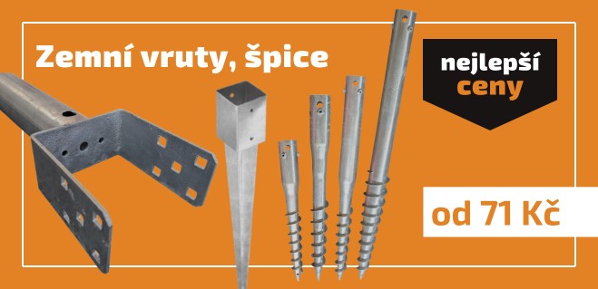 Zemní vruty nejlepší ceny